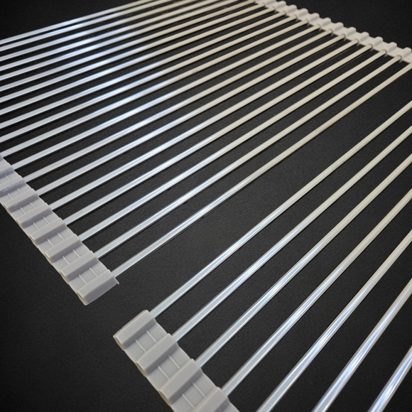 Over the sink Roll up Dish Drying Rack & Strainer NWOT - Picture 7 of 7